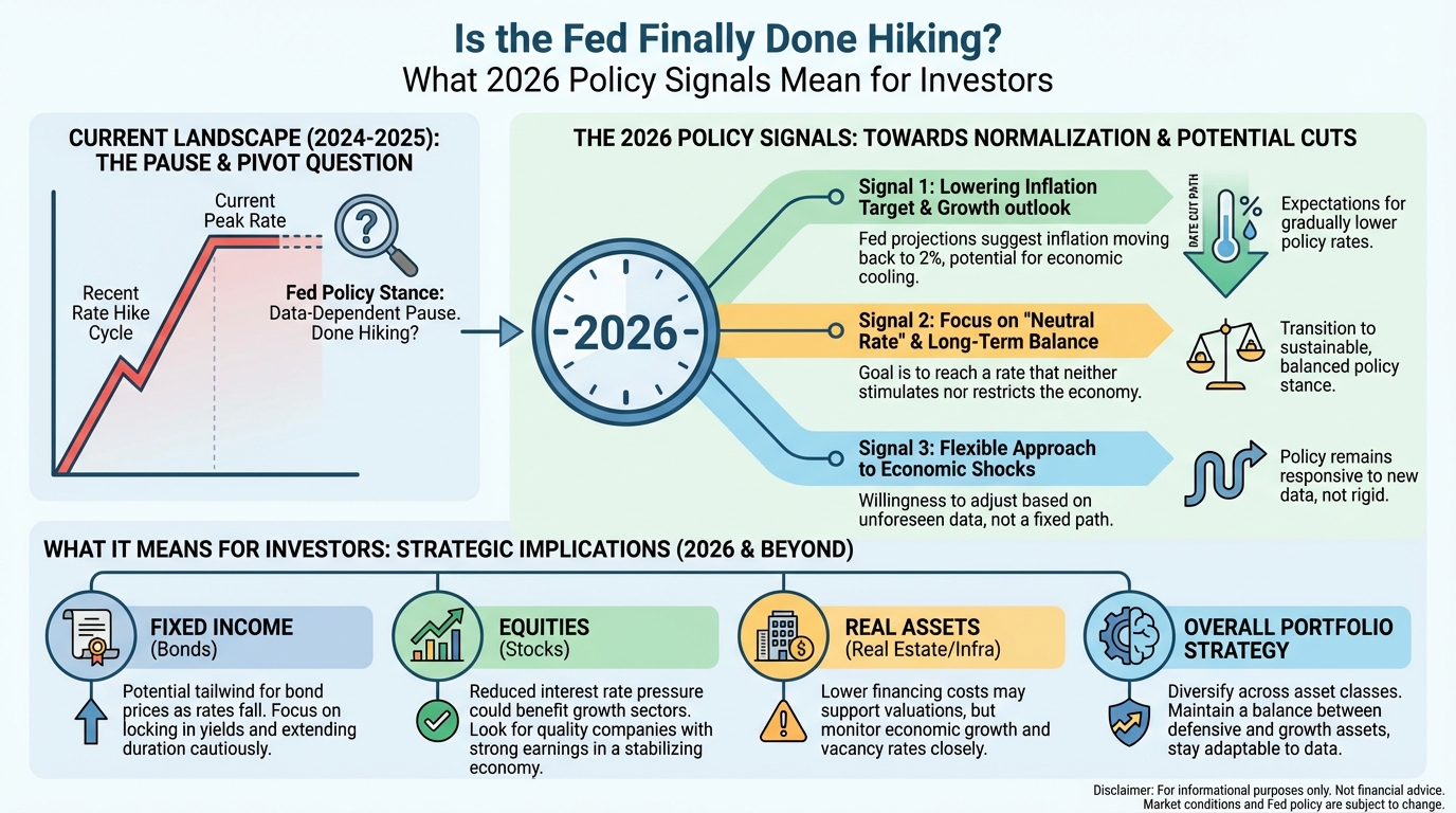 Is the Fed Finally Done Hiking? What 2026 Policy Signals Mean for Investors