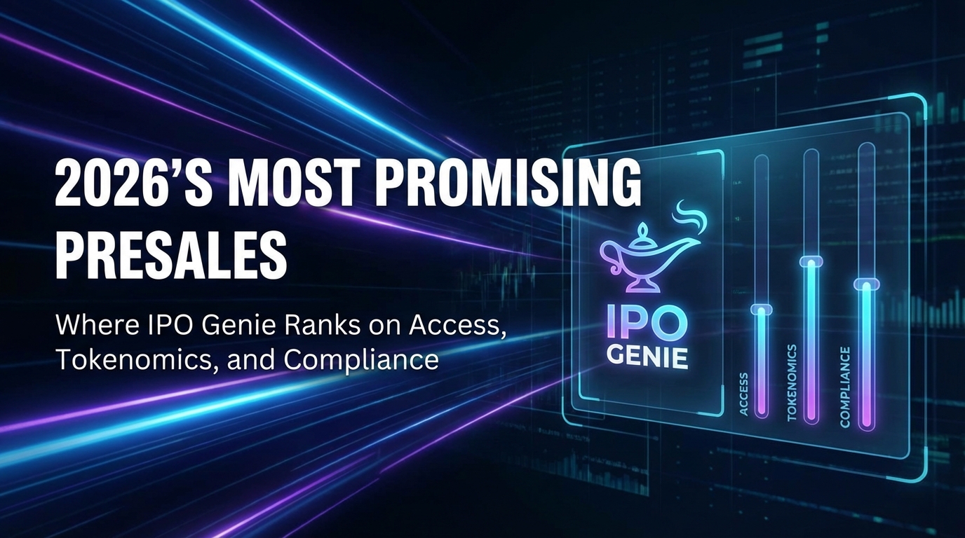 2026’s Most Promising Presales: Where IPO Genie Ranks on Access, Tokenomics, and Compliance