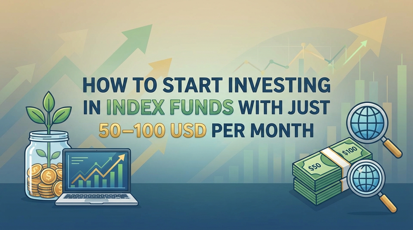 How to Start Investing in Index Funds With Just 50–100 USD Per Month
