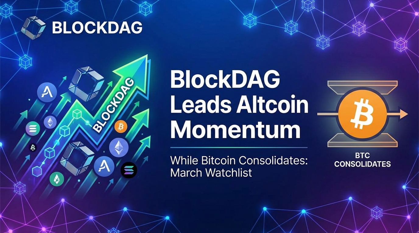 BlockDAG Leads Altcoin Momentum While Bitcoin Consolidates: March Watchlist