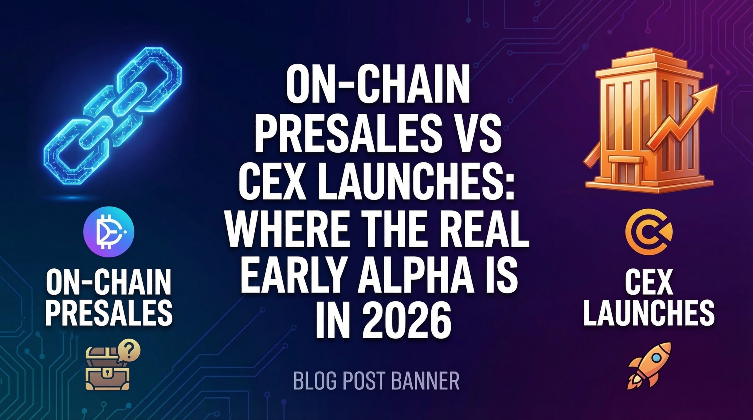 On-Chain Presales vs CEX Launches: Where the Real Early Alpha Is in 2026