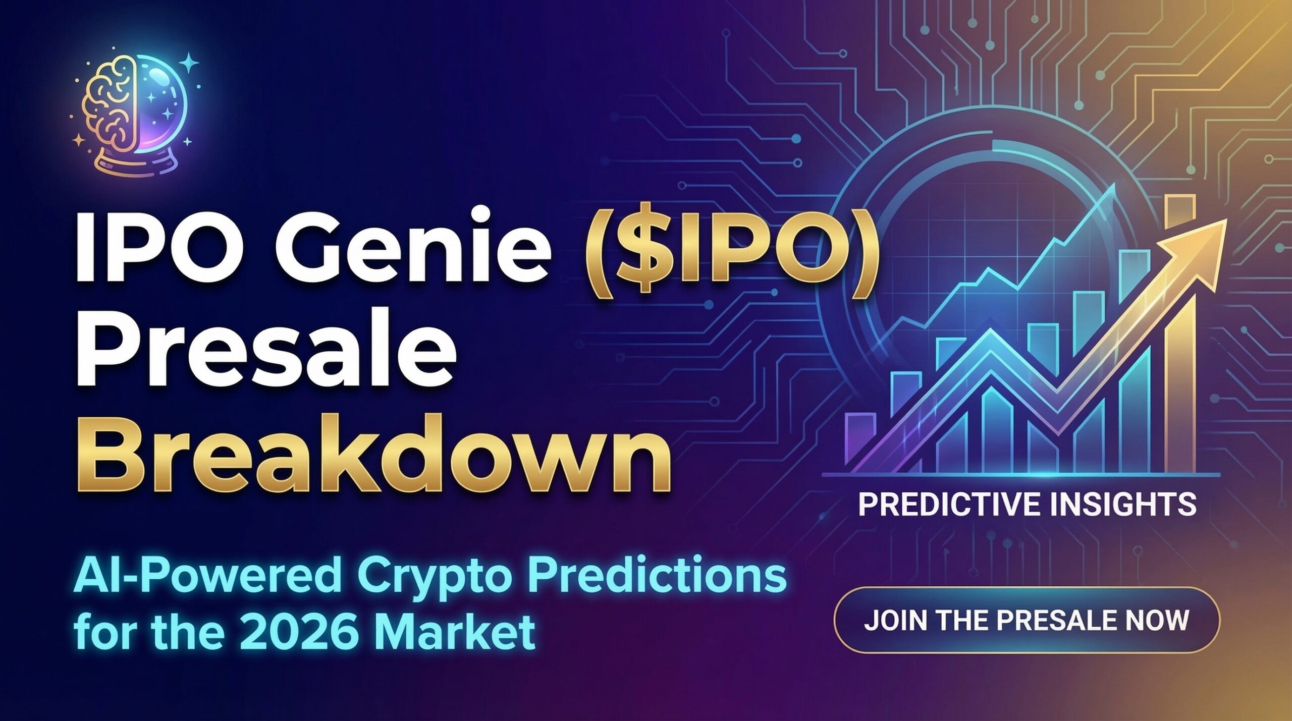 IPO Genie ($IPO) Presale Breakdown: AI-Powered Crypto Predictions for the 2026 Market