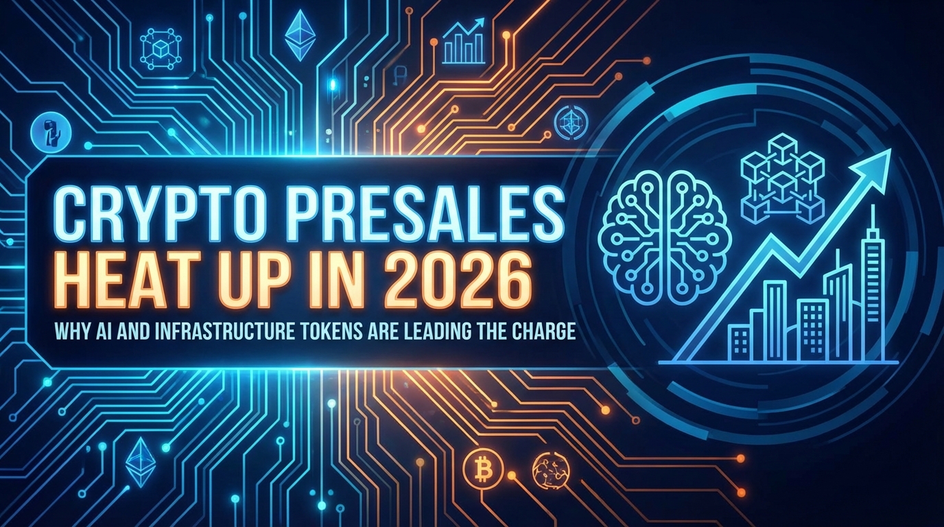Crypto Presales Heat Up in 2026: Why AI and Infrastructure Tokens Are Leading the Charge