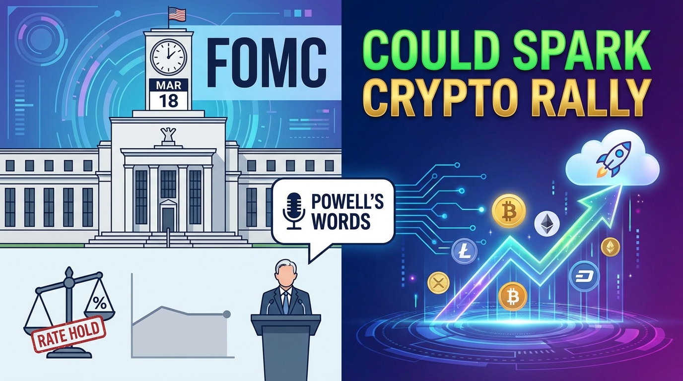 FOMC March 18: Rate hold Expected, but Powell’s Words Could Spark Crypto Rally 