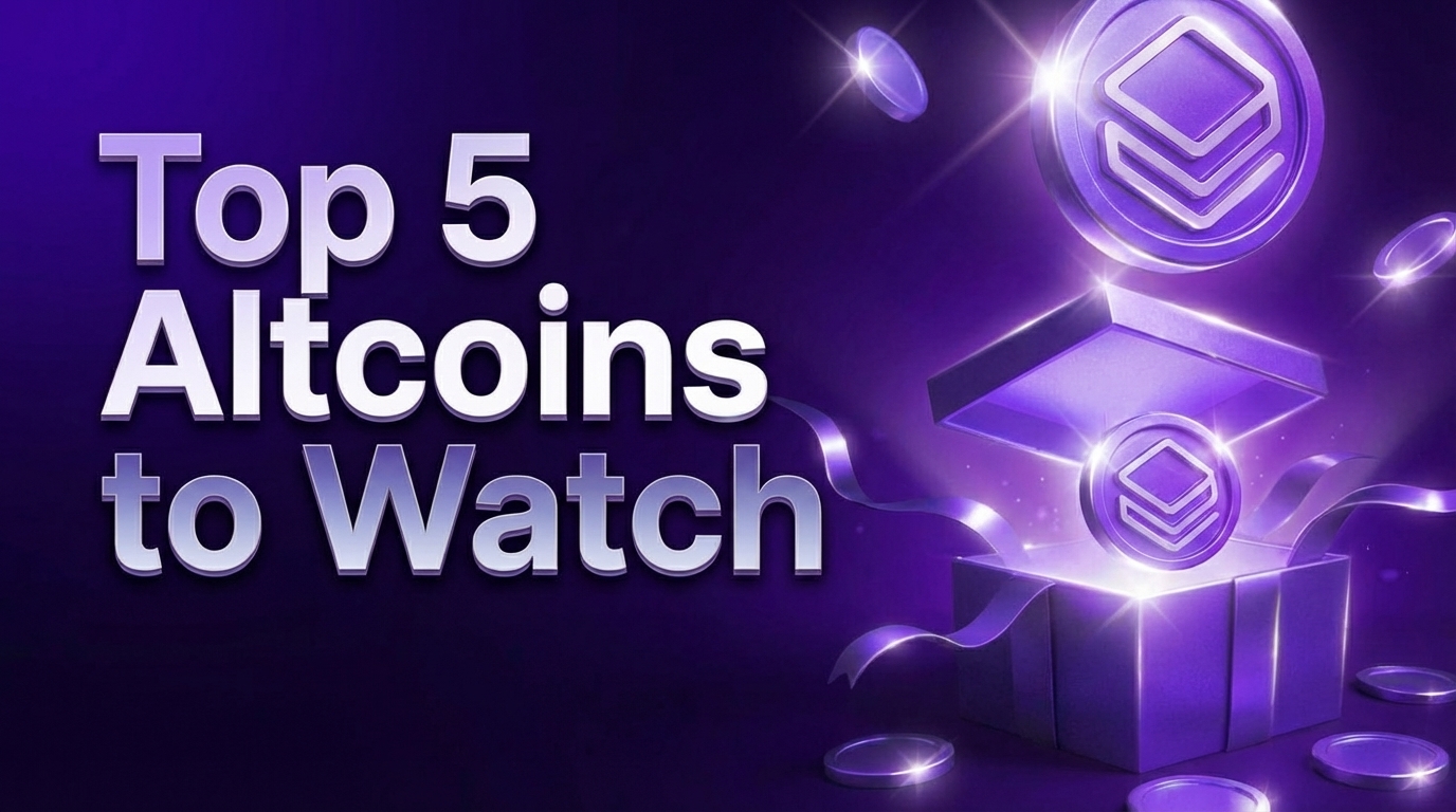 Top 5 Altcoins to Watch Before the Next Crypto Leg Up