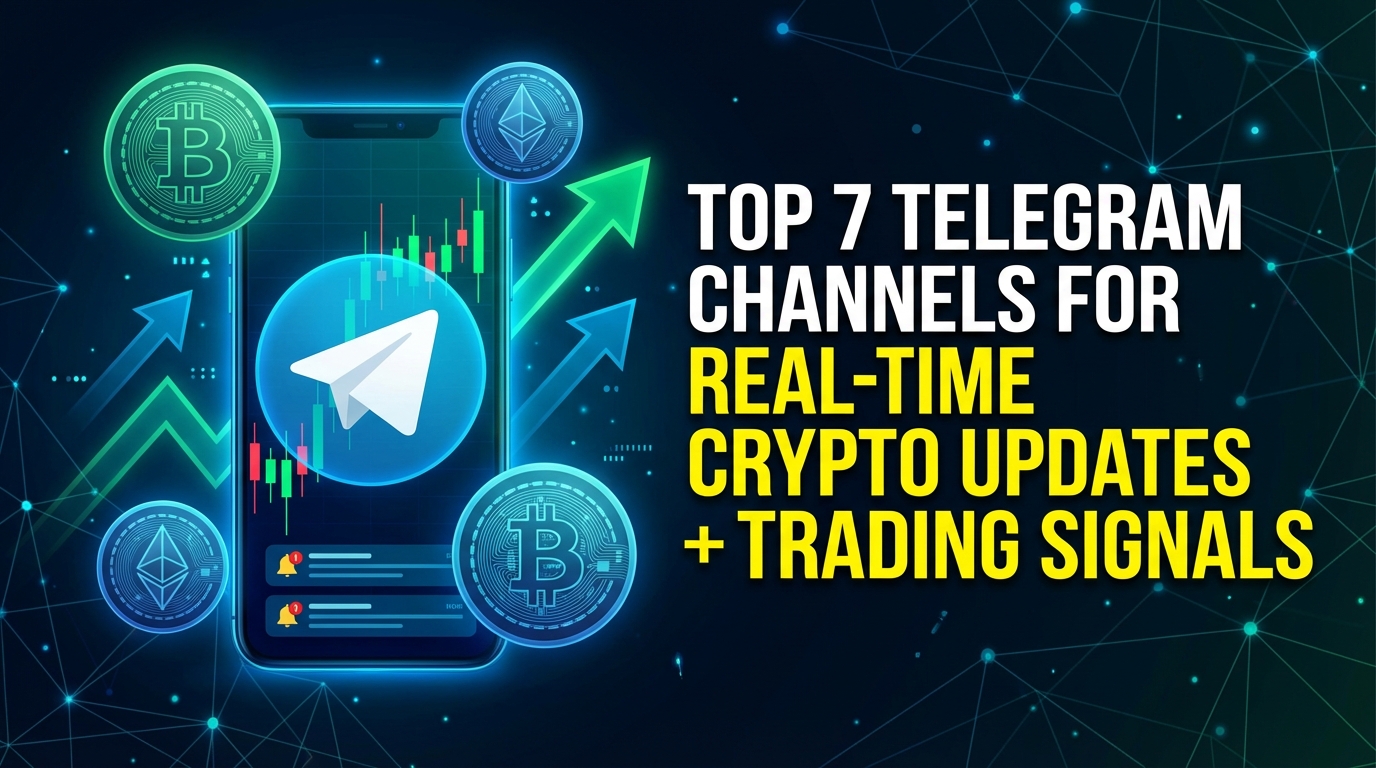 Top 7 Telegram Channels for Real-Time Crypto Updates + Trading Signals 