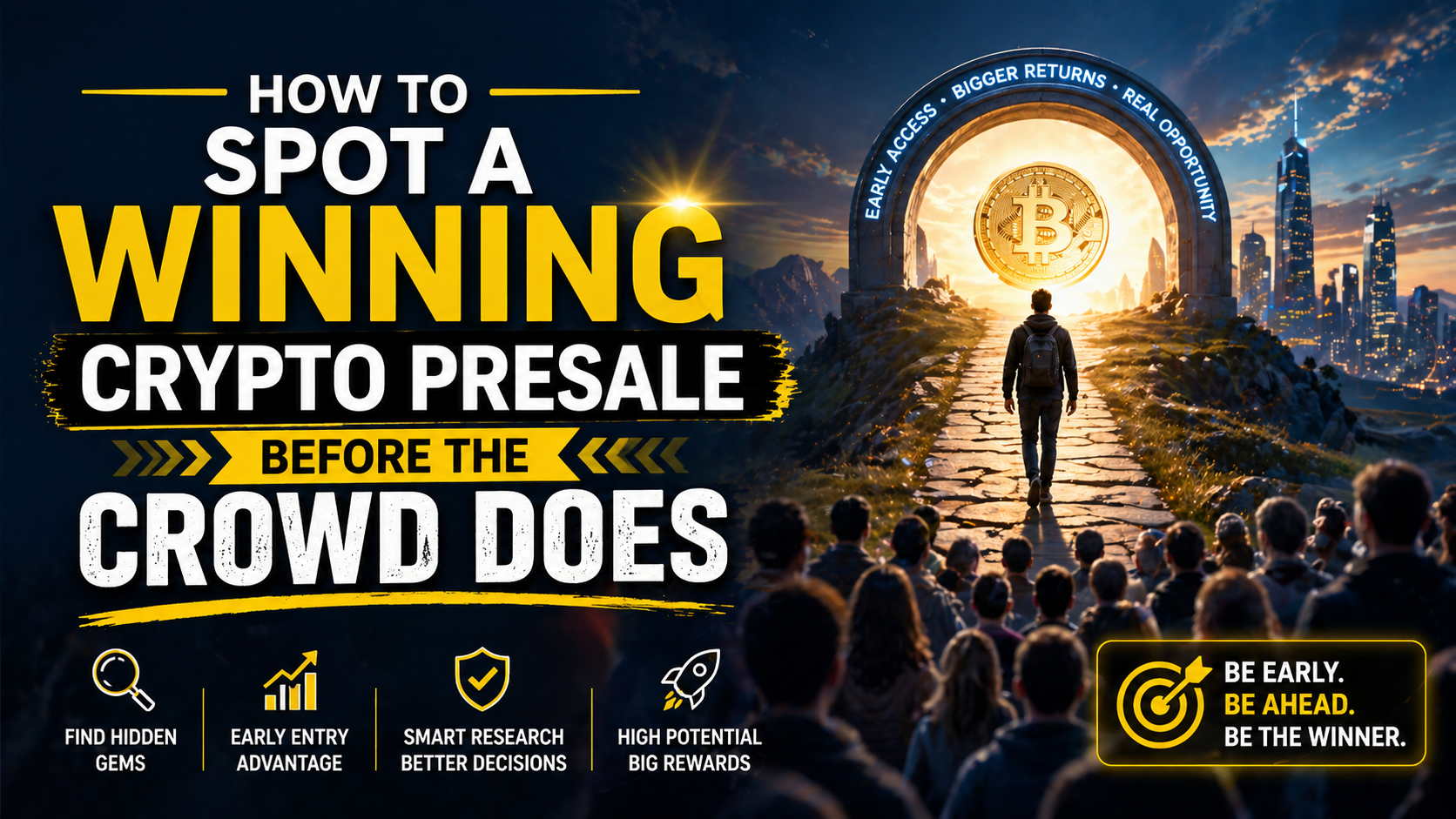 How to Spot a Winning Crypto Presale Before the Crowd Does