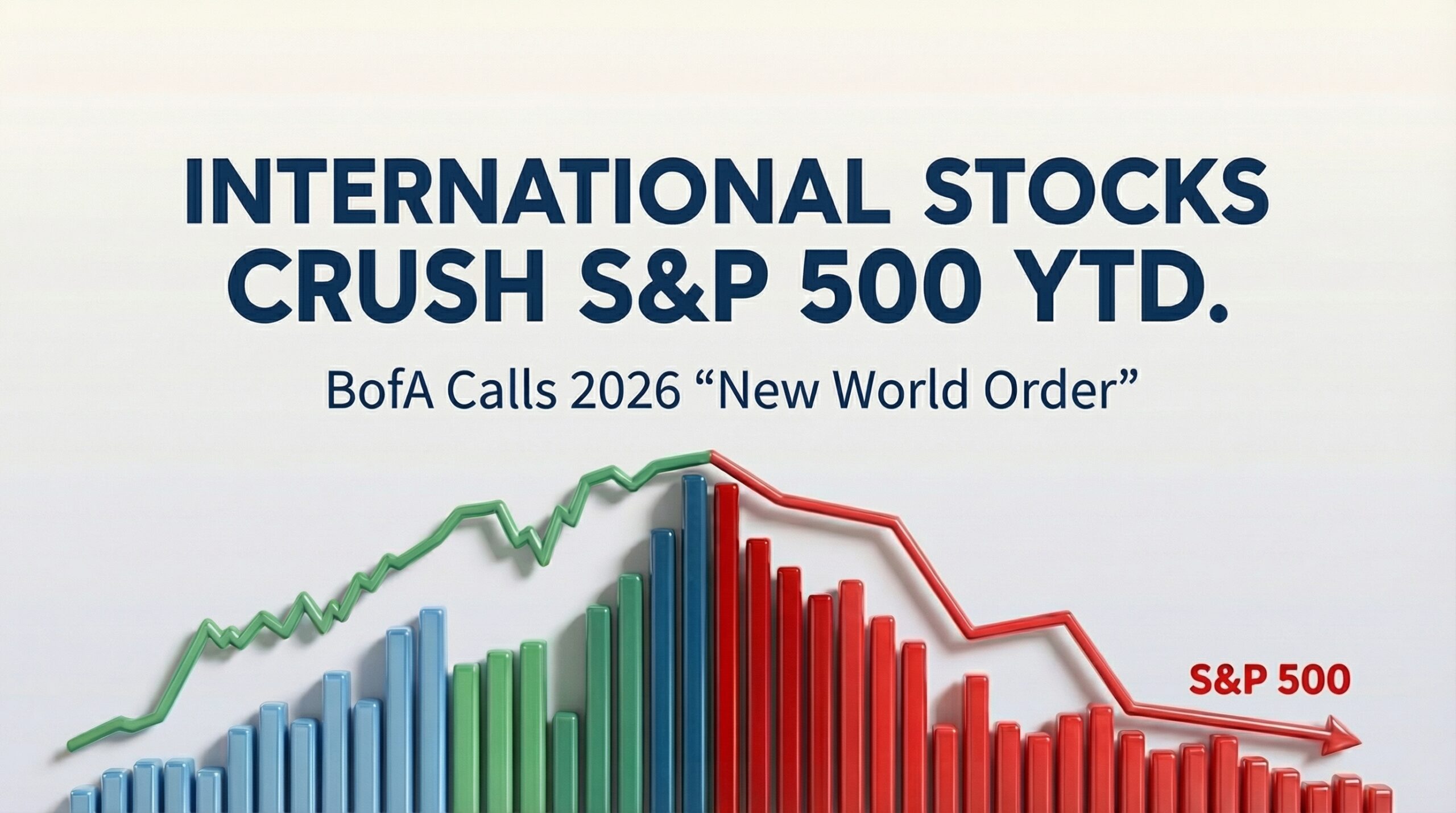 International Stocks Crush S&P 500 YTD: BofA Calls 2026 “New World Order”