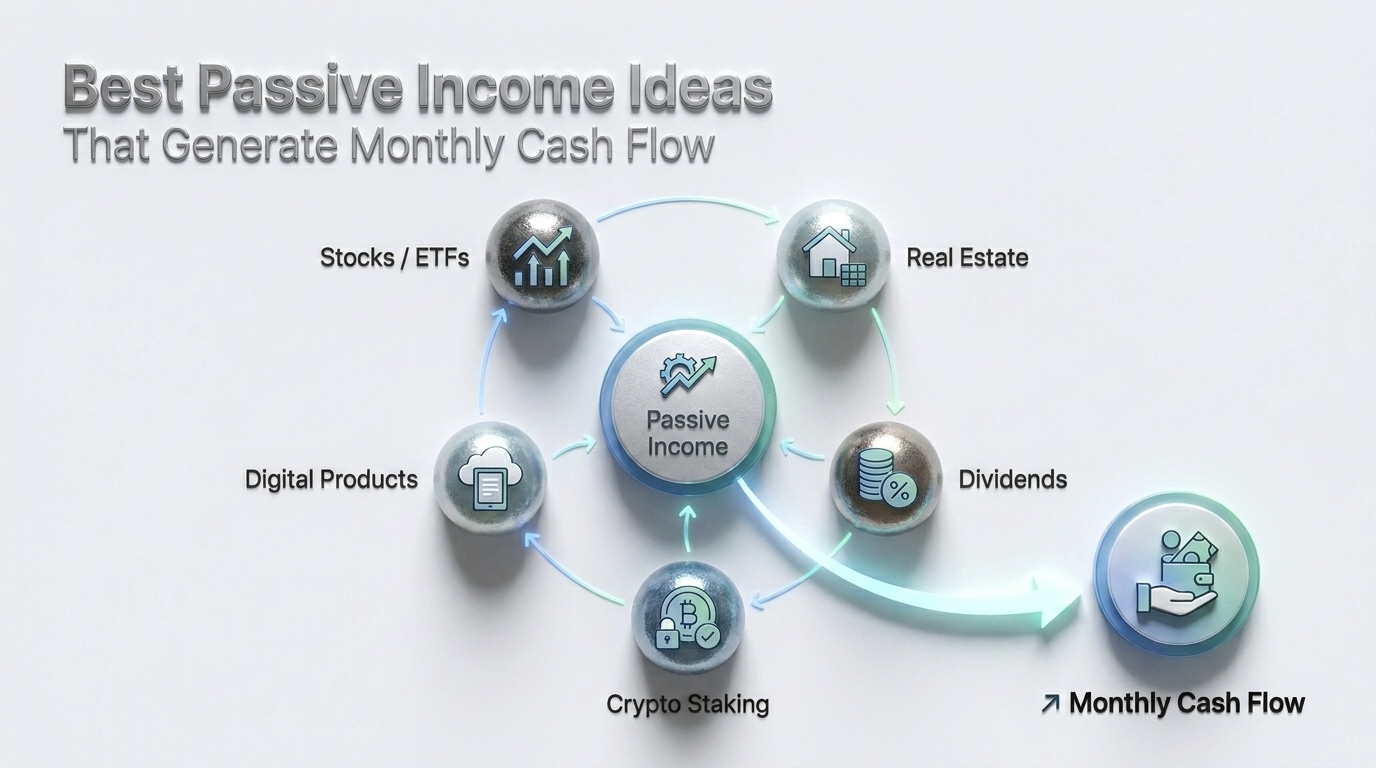Best Passive Income Ideas That Can Generate Monthly Cash Flow