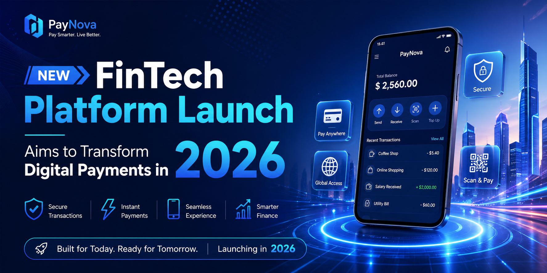 New FinTech Platform Launch Aims to Transform Digital Payments in 2026
