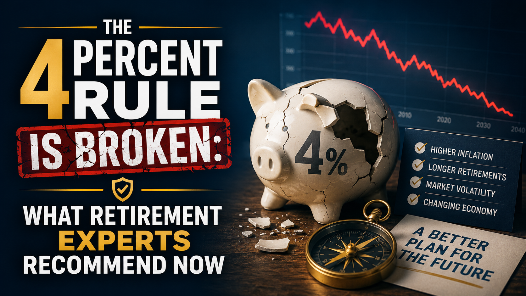 The 4 Percent Rule Is Broken: What Retirement Experts Recommend Now