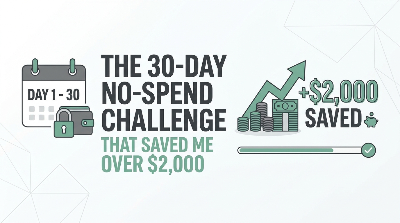 The 30-Day No-Spend Challenge That Saved Me Over $2,000