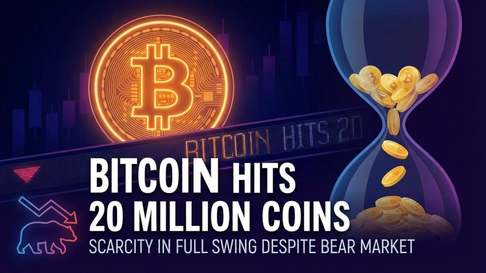 Discover why Bitcoin hitting 20 million mined coins sharpens the Bitcoin scarcity case, lifts long-term interest, and keeps BTC in focus in 2026.