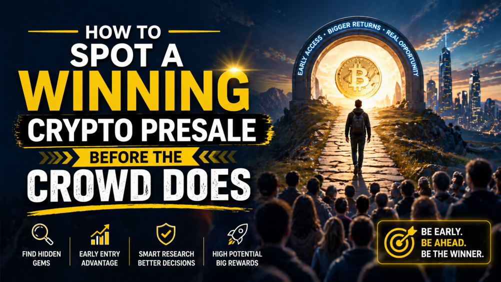 How to Spot a Winning Crypto Presale Before the Crowd Does