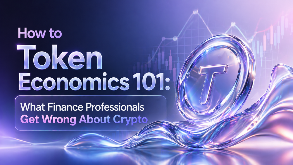Token Economics 101: What Finance Professionals Get Wrong About Crypto