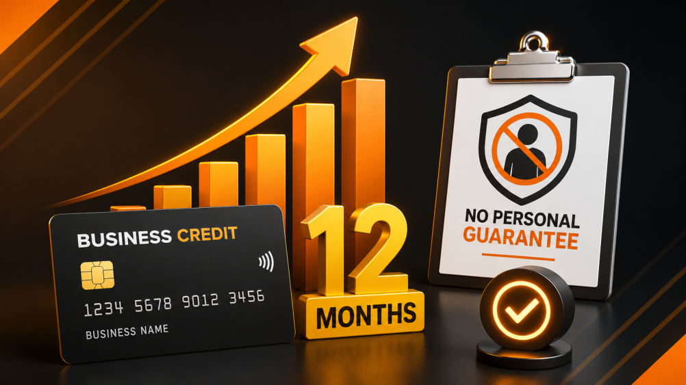 How to Build Business Credit from Zero in 12 Months Without a Personal Guarantee