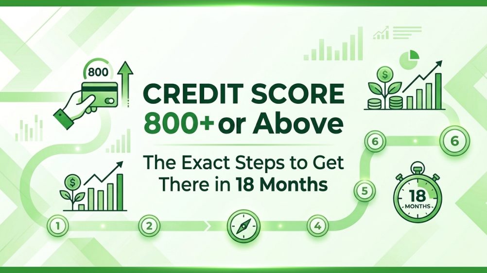 Credit Score 800 or Above: The Exact Steps to Get There in 18 Months
