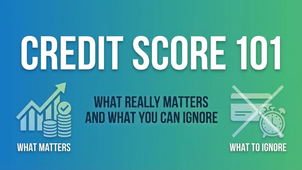 Credit Score 101: What Really Matters And What You Can Ignore
