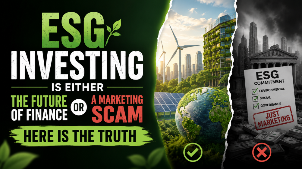 ESG Investing Is Either the Future of Finance or a Marketing Scam: Here is the Truth