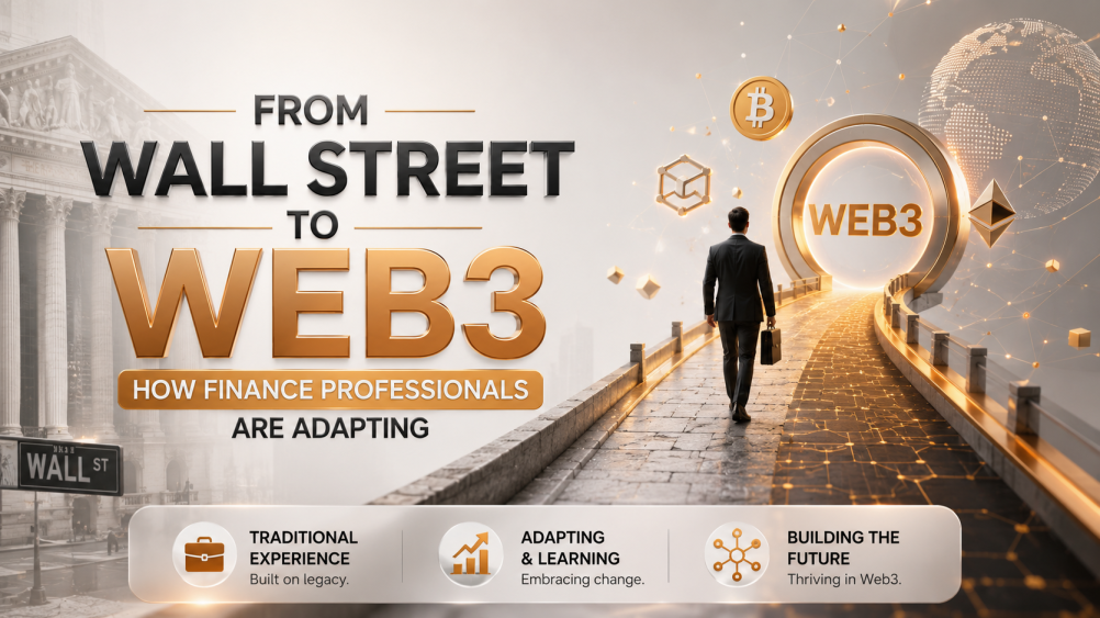 From Wall Street to Web3: How Finance Professionals Are Adapting