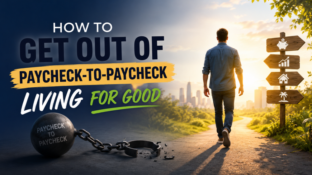 How to Get Out of Paycheck-to-Paycheck Living For Good