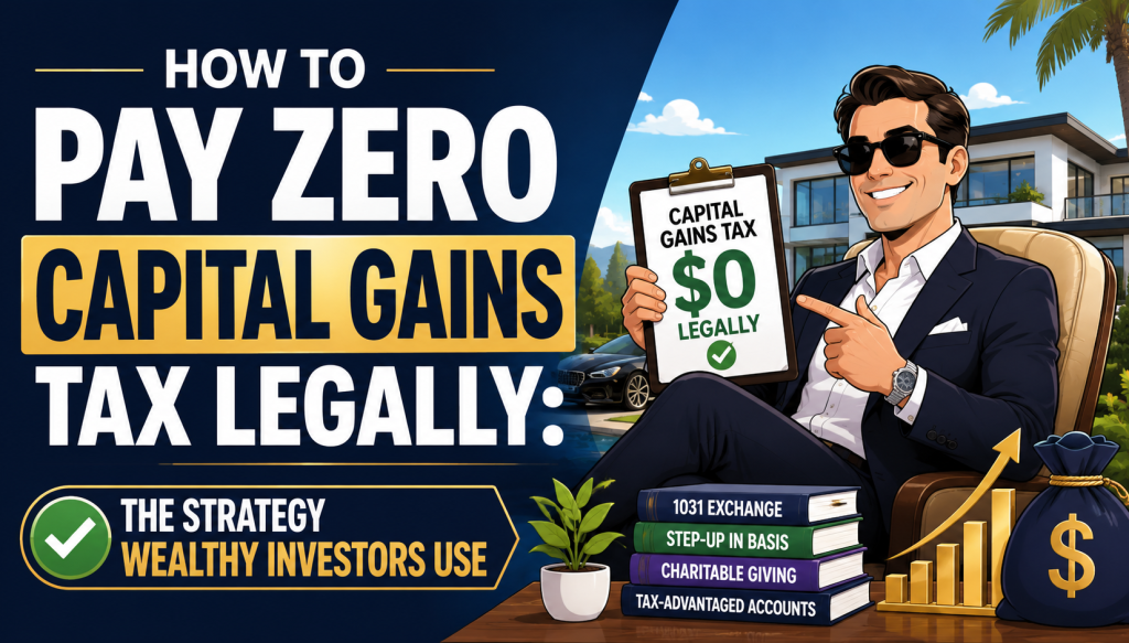 How to Pay Zero Capital Gains Tax Legally: The Strategy Wealthy Investors Use