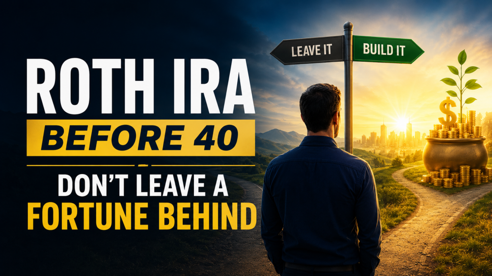 If You Are Not Using a Roth IRA Before 40, You Are Leaving a Fortune Behind