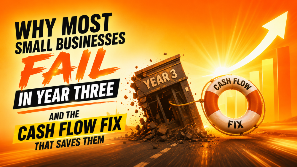 Why Most Small Businesses Fail in Year Three and the Cash Flow Fix That Saves Them