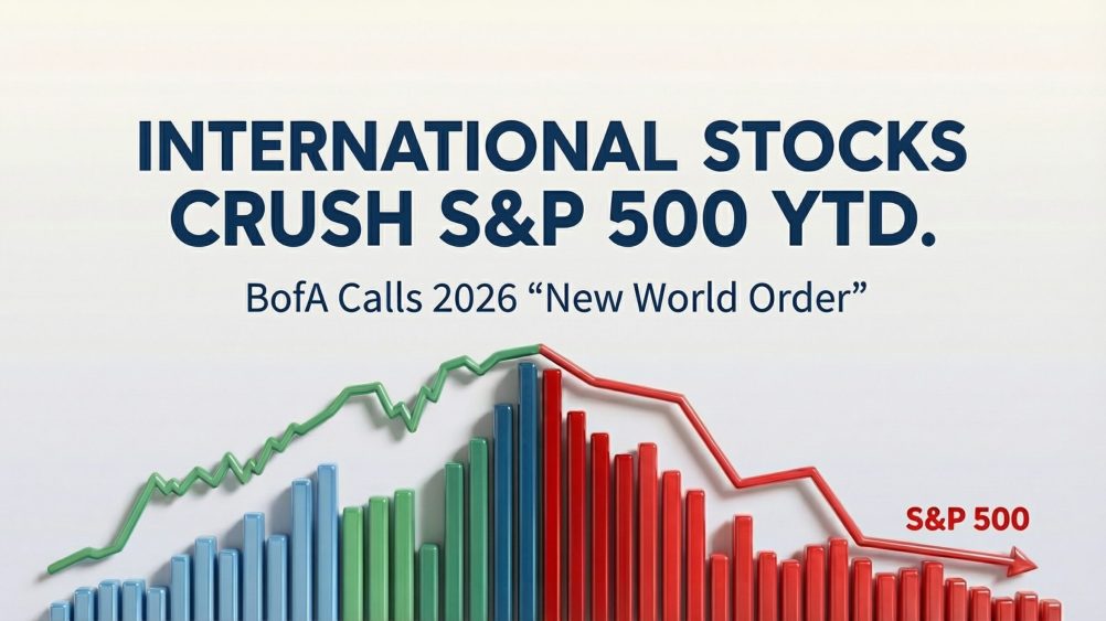 International Stocks Crush S&P 500 YTD: BofA Calls 2026 "New World Order"